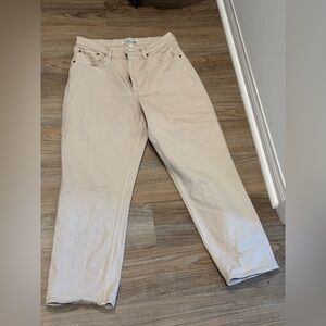 Abercrombie & Fitch Curve Love The 90s Straight Ultra High Rise